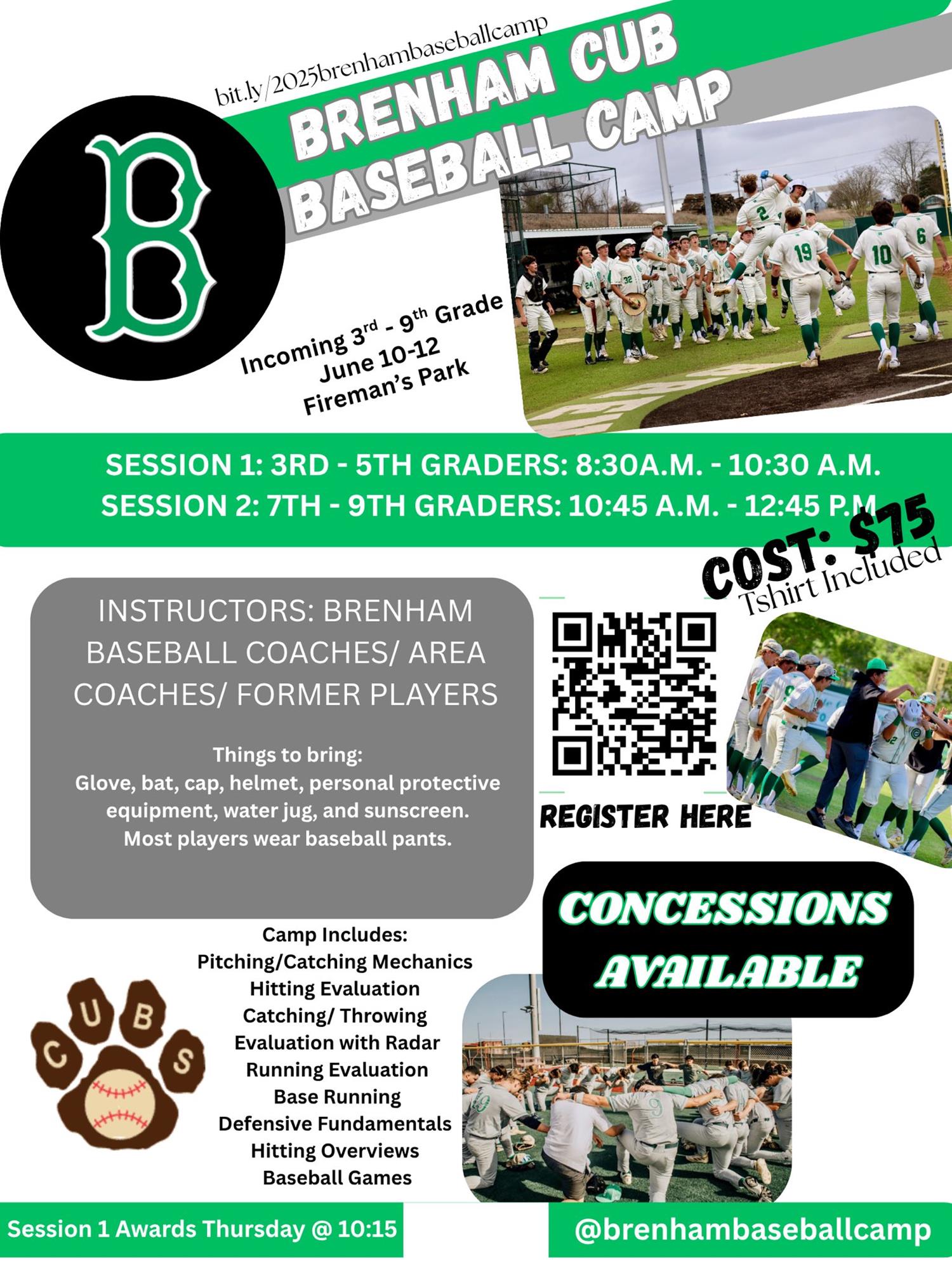 Baseball Camp Summer